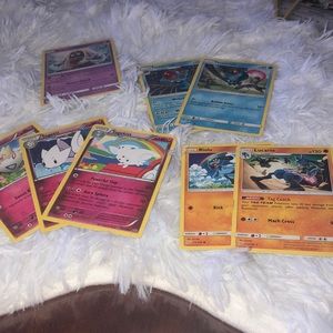 Pokémon cards lots of rare Pokémon